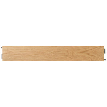 SUS Shelving Unit Additional Narrow Shelf - Oak - Wide MUJI
