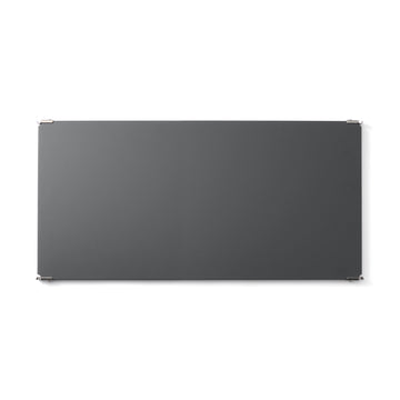 SUS Shelving Unit Additional Shelf - Dark Gray - Wide MUJI