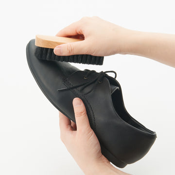 Beech Polishing Brush for Shoes MUJI