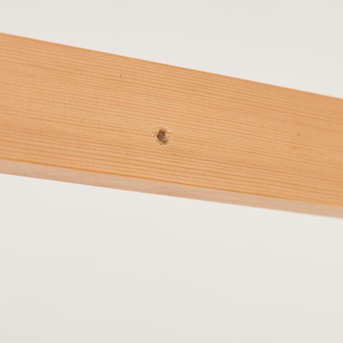 Muji Railing Pine Shelf Unit - Hanging Rail - Regular | Furniture | MUJI USA