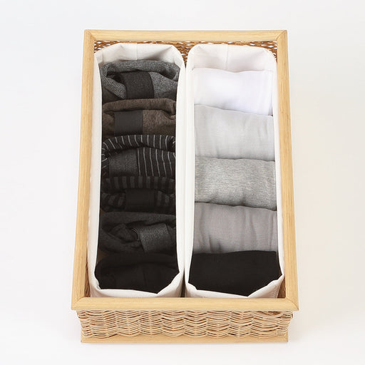 #wk 50 -imported- Fabric Organizer - Small (2 Pack) MUJI
