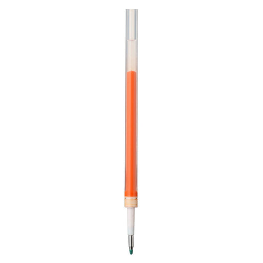 Refill for Gel Ink Ballpoint Pen Cap Type 0.38mm Orange MUJI