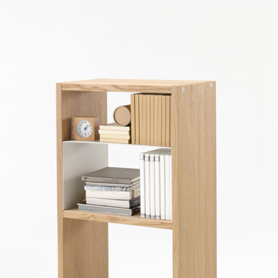 [HD] Stacking Shelf Oak - 2 Shelves MUJI