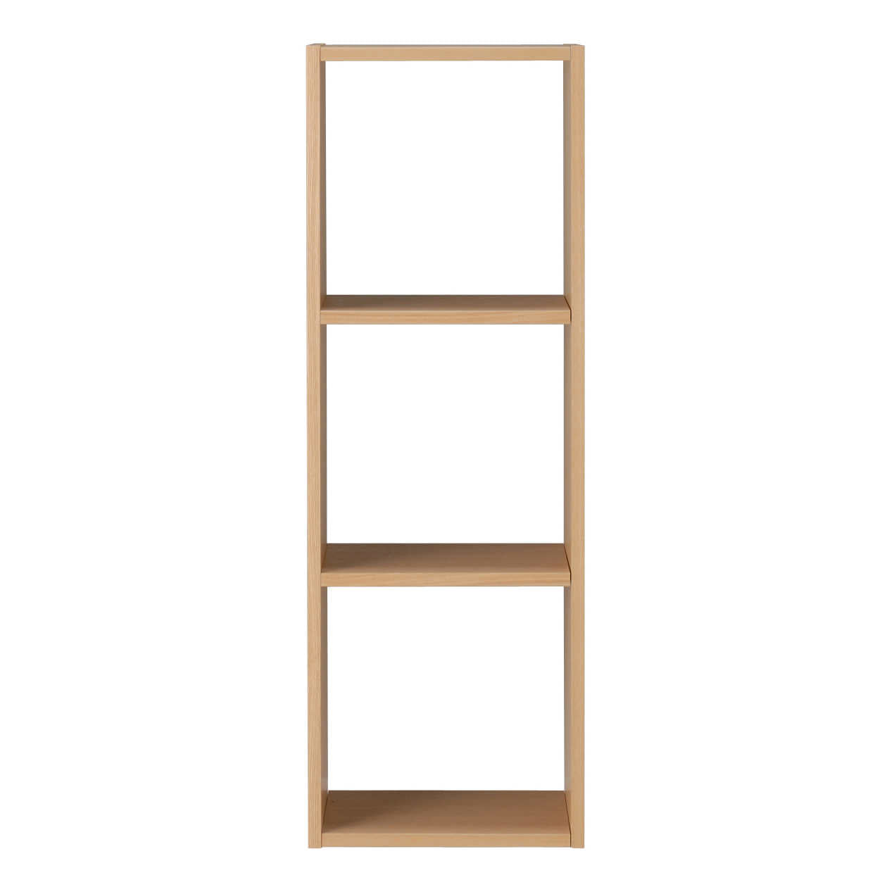 Stacking Shelf Oak - 3 Tiers MUJI