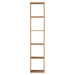 Stacking Shelf Oak 5 Shelves | Modular Shelves | MUJI USA