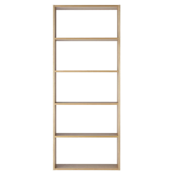 Oak Stacking Shelf - Wide Type - 5 Tiers MUJI