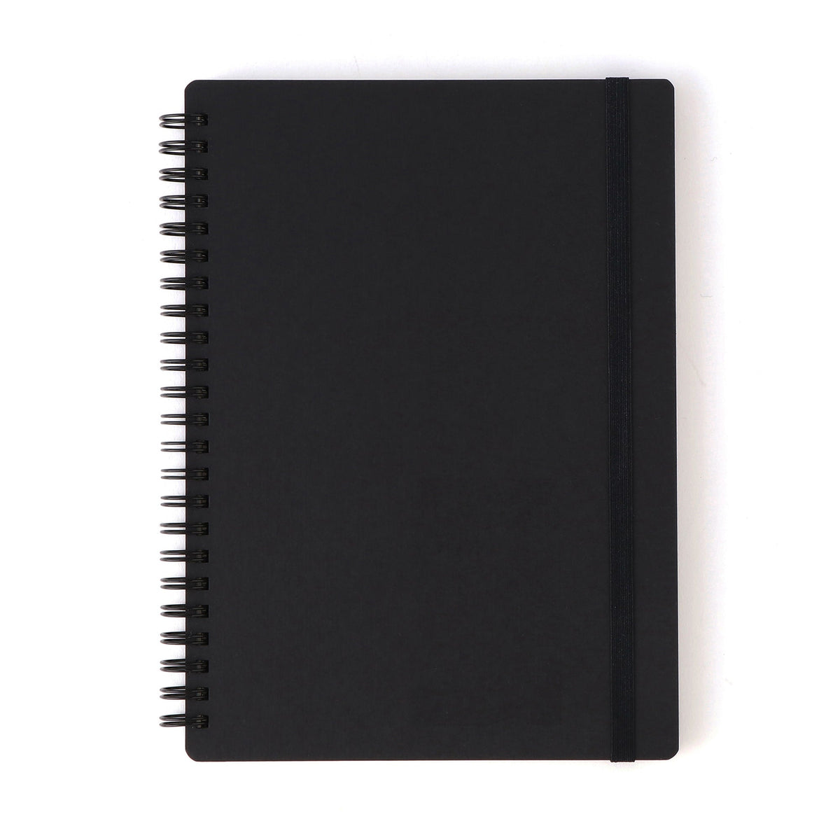 A5 Double Ring Lined Notebook with Strap | Stationery | MUJI USA
