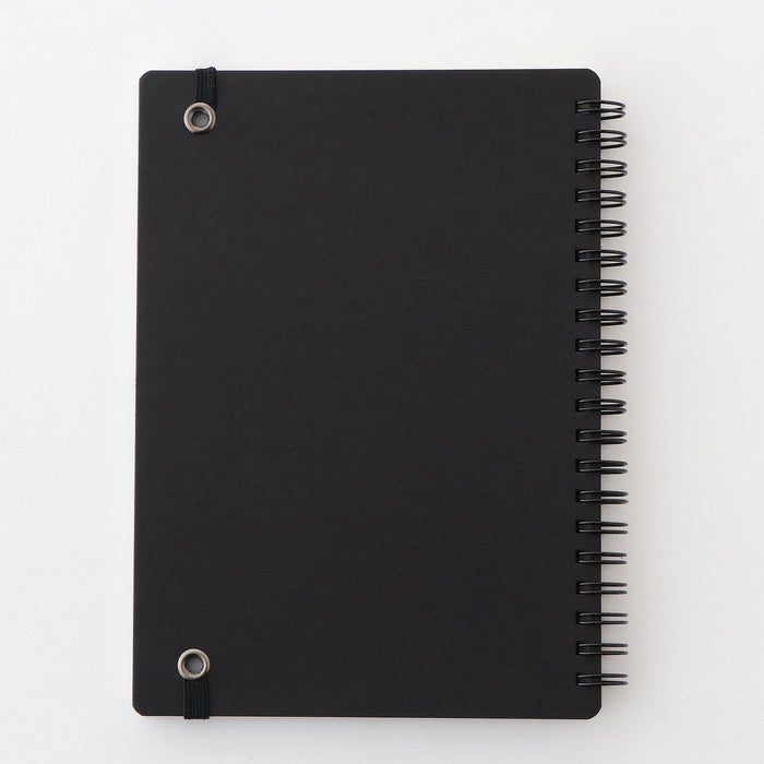 Notebok Ring B6 Double Ring Lined Notebook with Strap | Stationery | MUJI USA