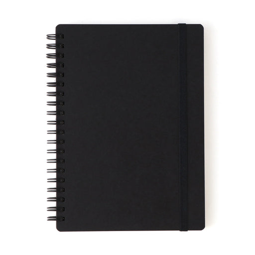 #deleted -imported- B6 Double Ring Lined Notebook with Strap B6 MUJI