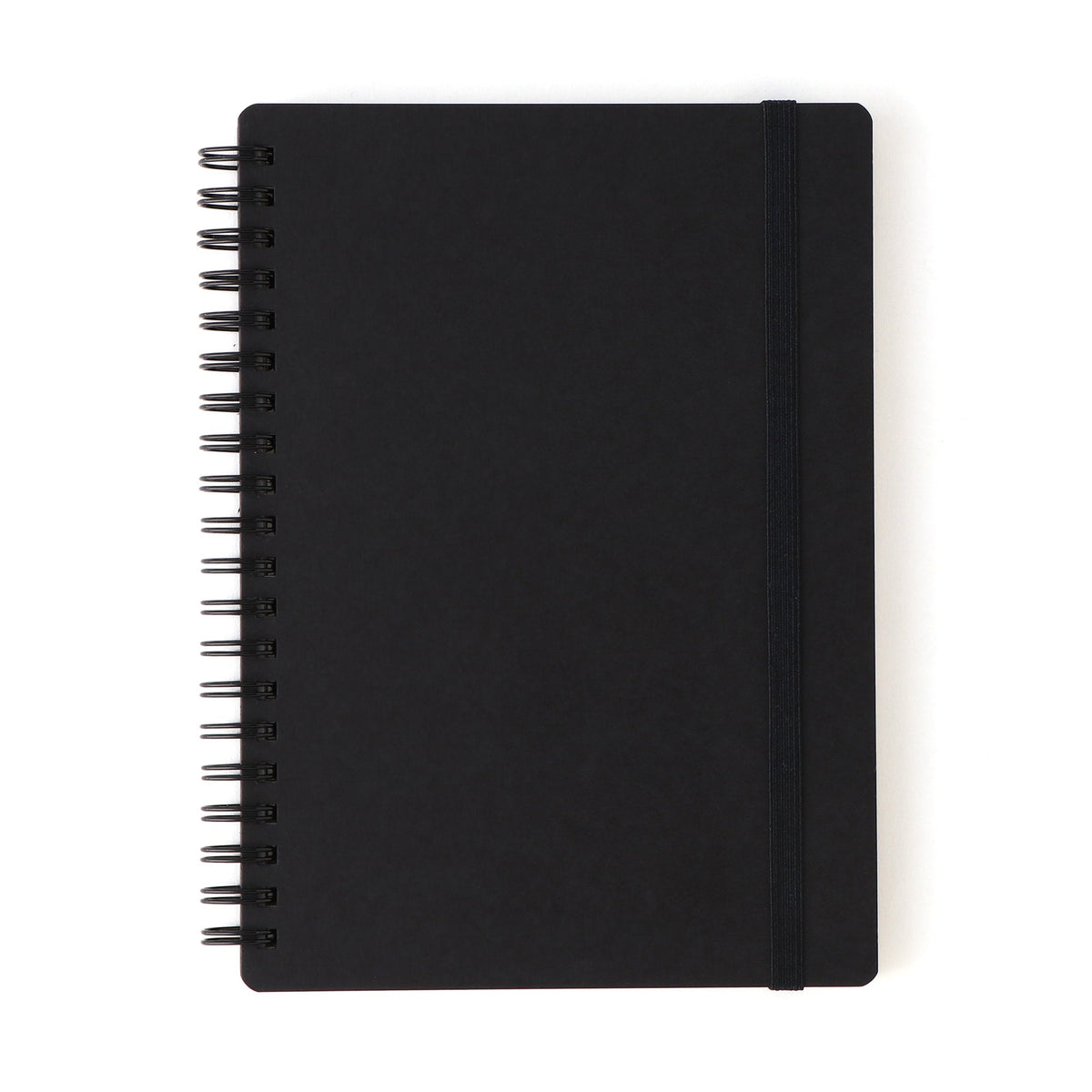 Inside A Ringed Notebook B6 Double Ring Lined Notebook with Strap | Stationery | MUJI USA