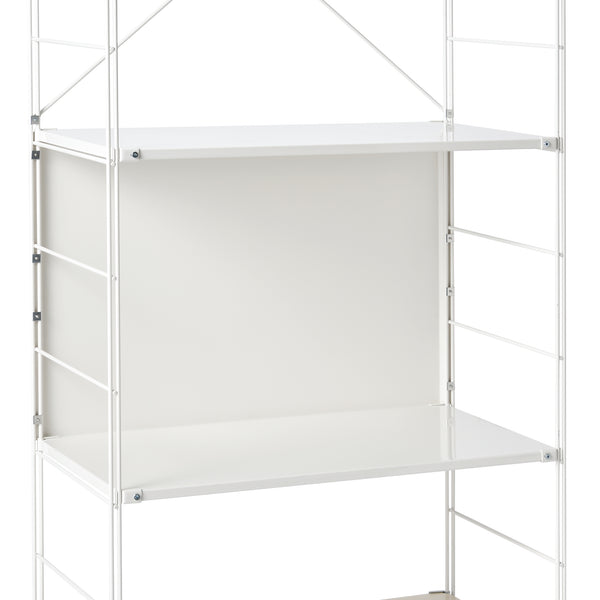 SUS Shelving Unit Back Panel - Light Gray - Large | MUJI USA