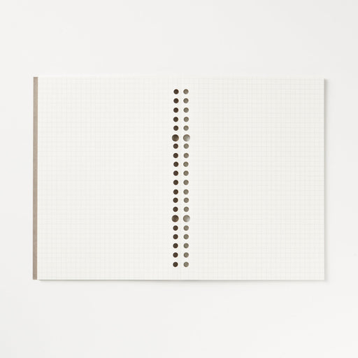 A5 Loose Leaf Paper Notebook Grid 5mm A5 MUJI