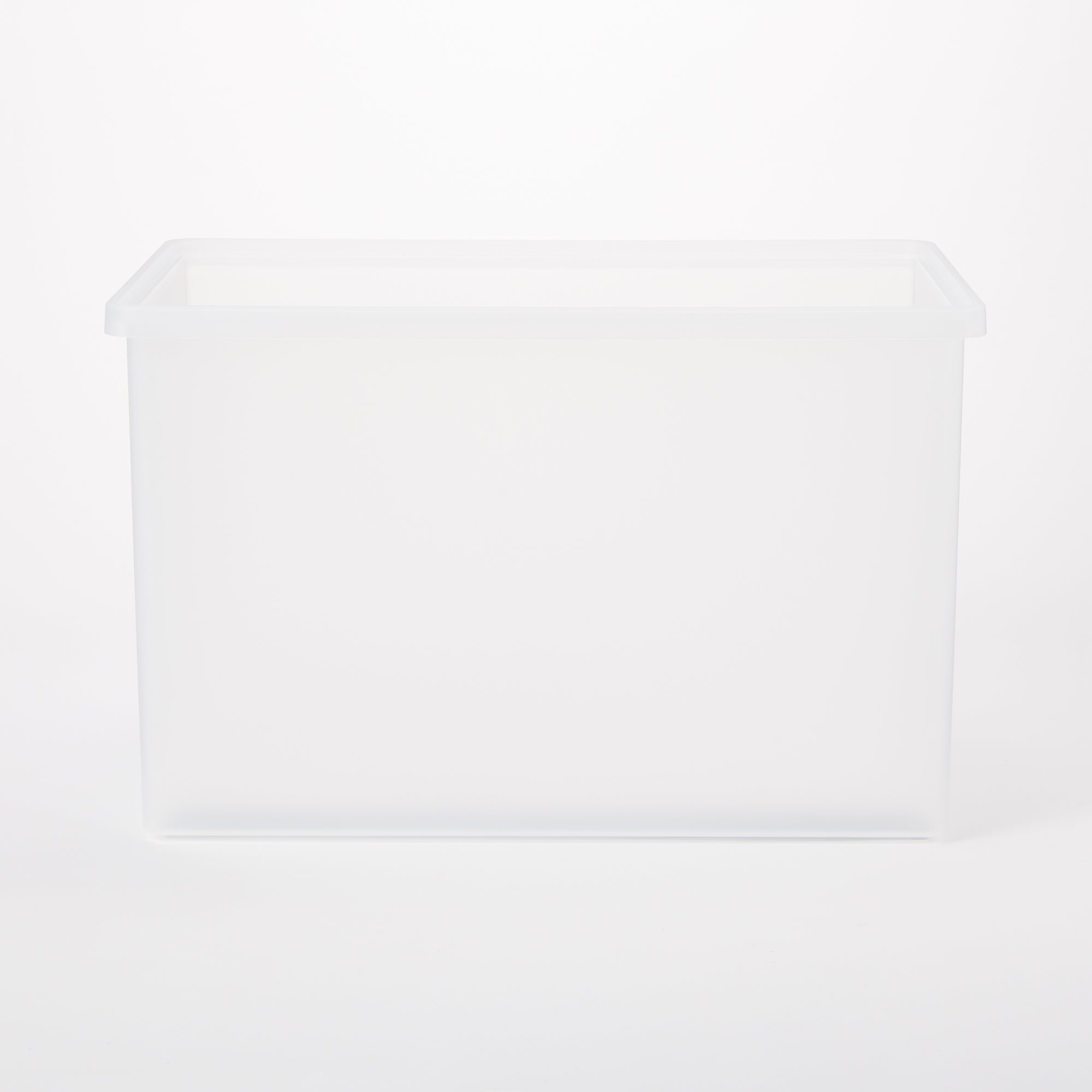 Polypropylene Storage Box Wide Deep | Storage & Organizers | MUJI USA
