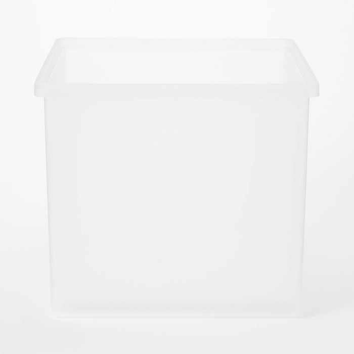 Storage Case Wide Polypropylene Storage Box Wide Deep | Storage & Organizers | MUJI USA