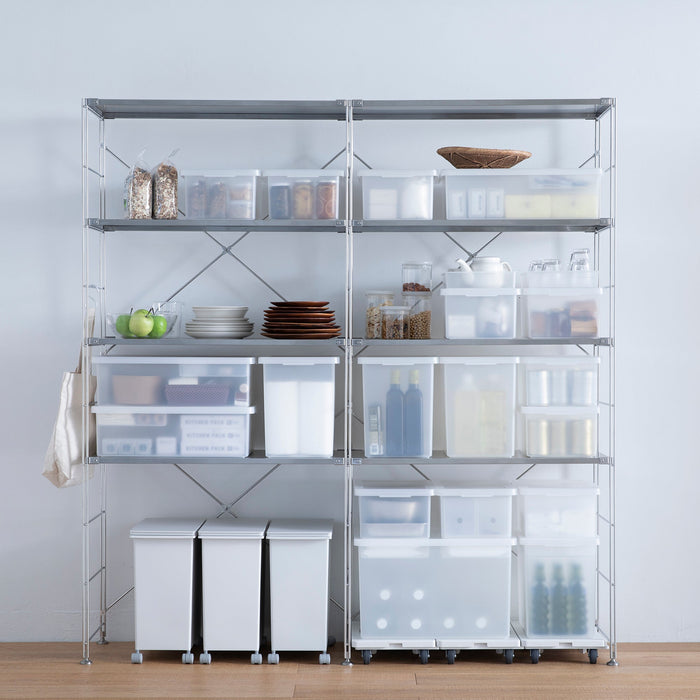 Storage Case Wide Polypropylene Storage Box Wide Deep | Storage & Organizers | MUJI USA