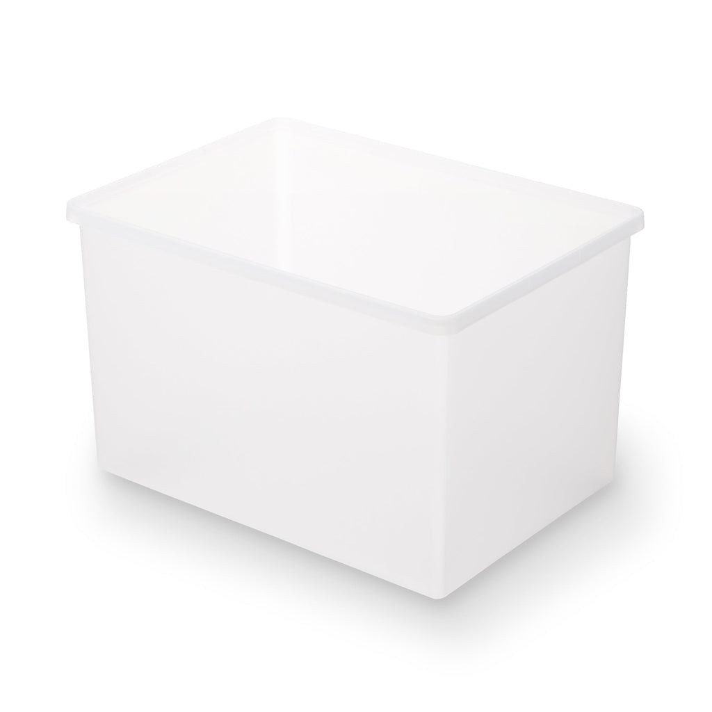 Polypropylene Storage Box Wide Deep | Storage & Organizers | MUJI USA
