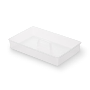 Polypropylene Storage Box Inner Tray (W13.8 x D9.1 x H2.2") MUJI