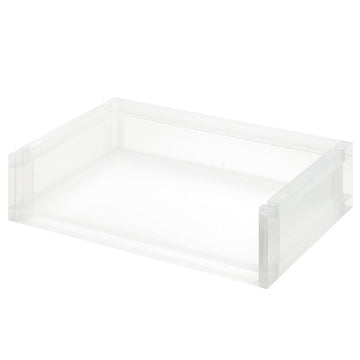 Polypropylene Storage Rack - Extra Shallow (W14.6 x D10.2 x H3.5") MUJI