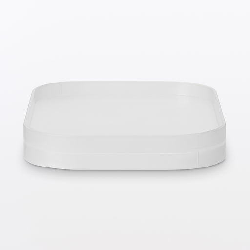 Polypropylene Makeup Box Lid (W6.2 x D4.6 x H0.8") MUJI
