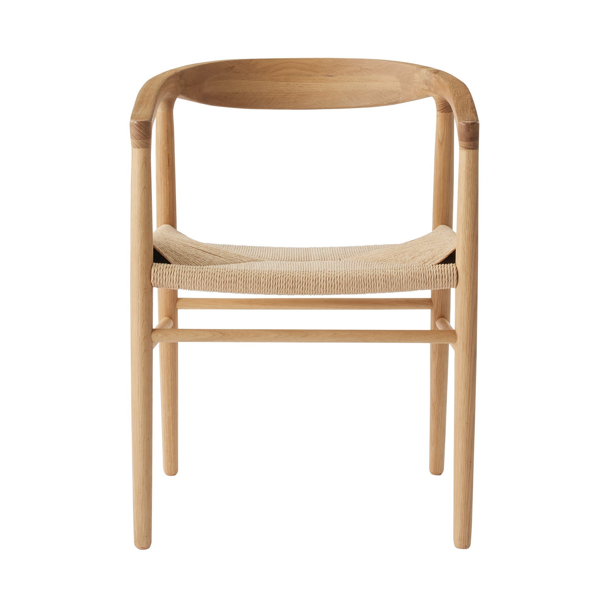 Paper Cord Chair ダイニングチェアMUJI Oak Paper Cord Armchair | Japanese Home Furniture | MUJI USA