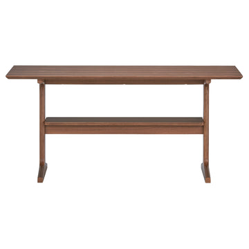 [HD] Living Dining Table 2 - Walnut MUJI