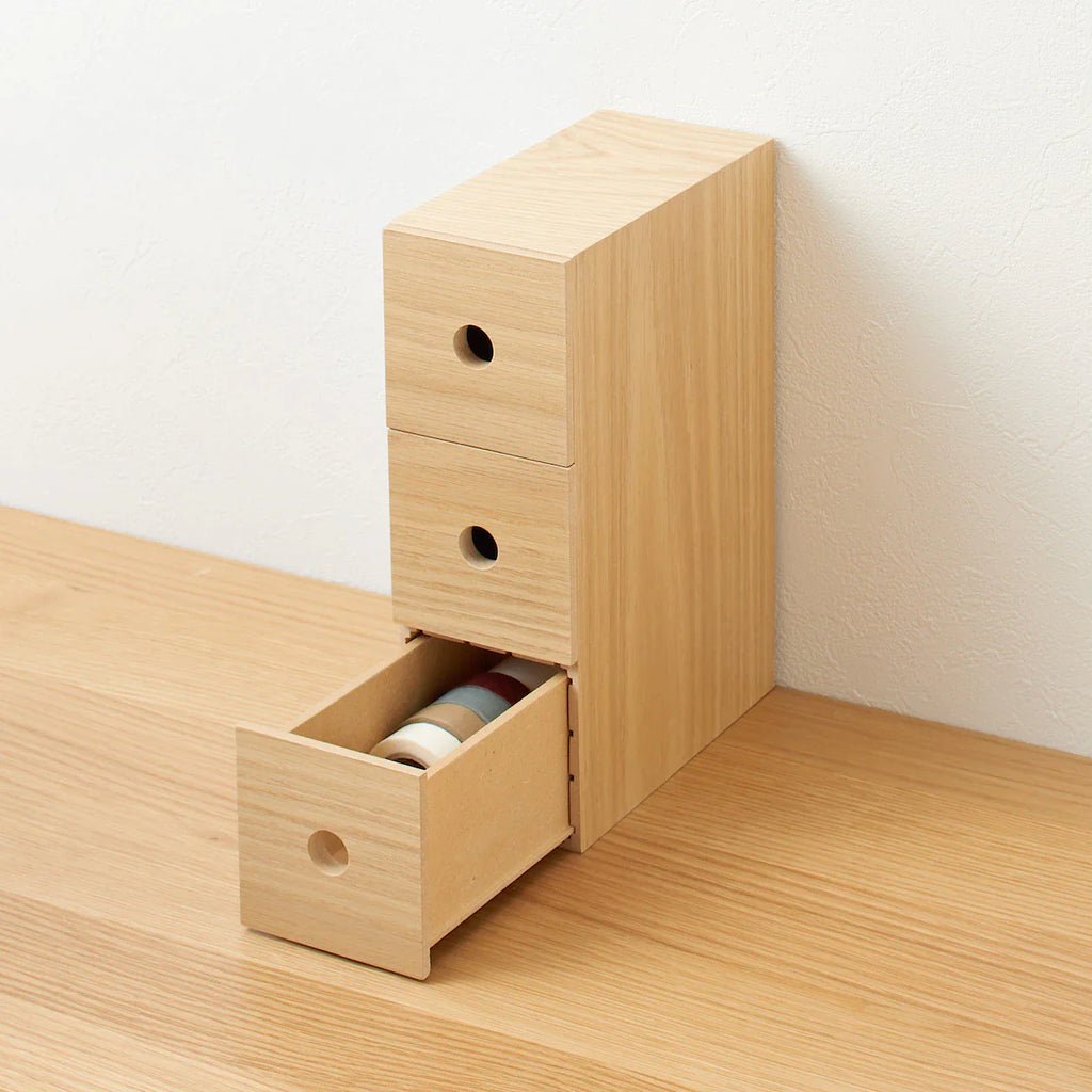 Individual Stackable Drawers Wood