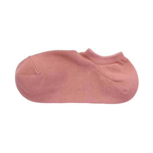 Good Fit Right Angle Sneaker-In Socks Pink 23-25cm (US W7-9 M5-7.5) MUJI