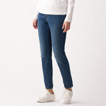 Women's 4 Way Stretch Denim Skinny Pants (L 30") MUJI