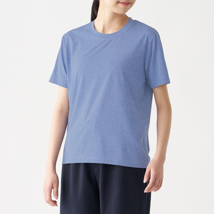 Women Sweat Absorbent Short Sleeve T-Shirt — MUJI USA