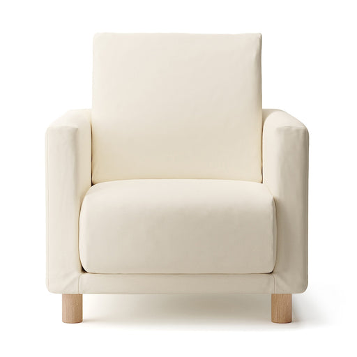 [HD] Urethane Pocket Coil Sofa 1 Seater - Body Only MUJI