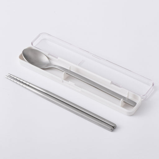 Portable Stainless Steel Cutlery Set MUJI