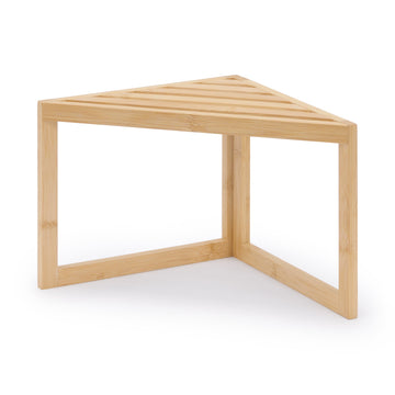 Bamboo Corner Rack 1 Tier MUJI
