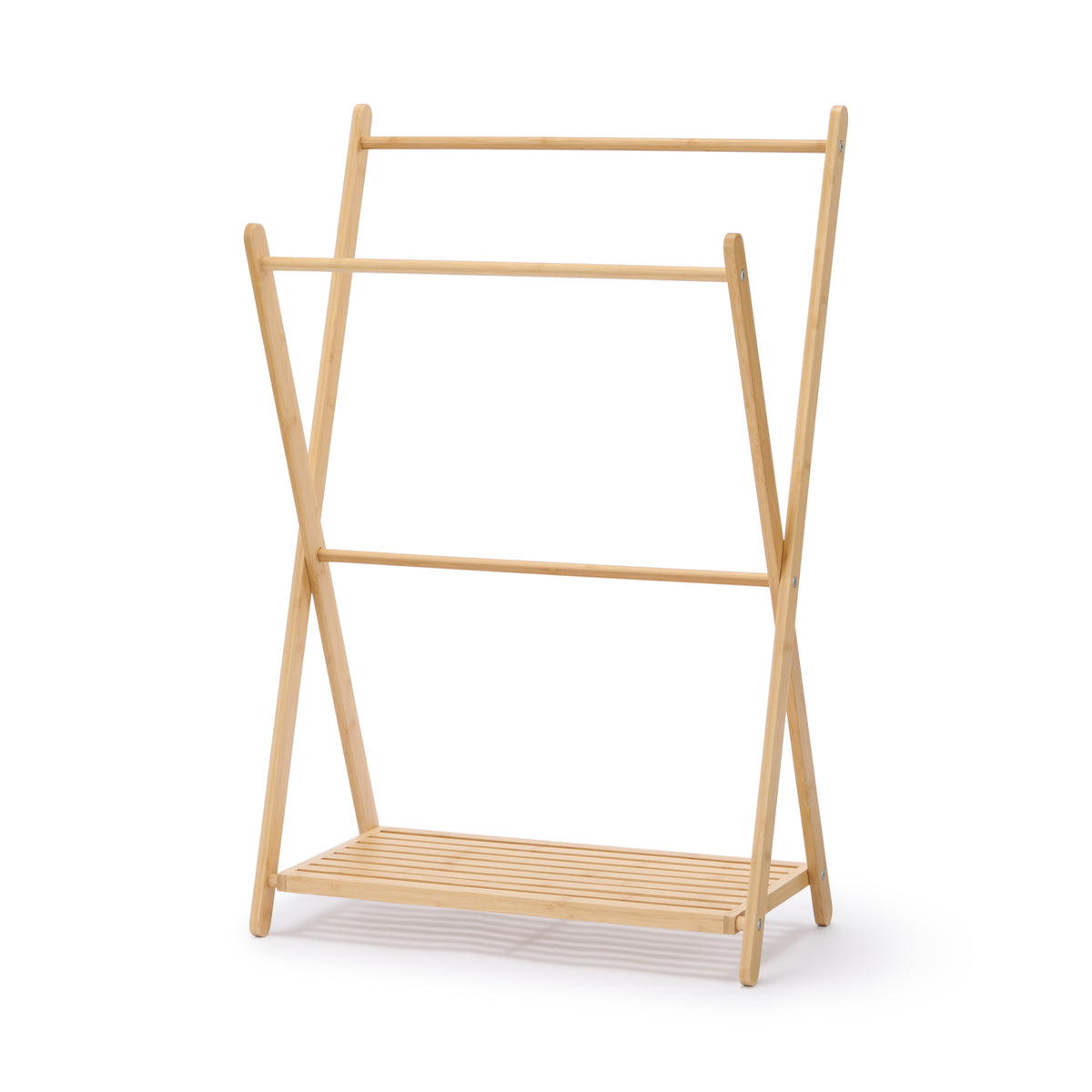Bamboo Towel Rack | Towel Stand | MUJI USA