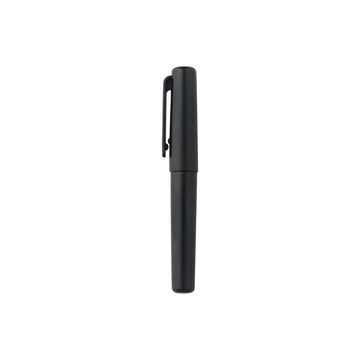 Compact Gel Ink Ballpoint Pen Cap Type 0.5mm - Black MUJI