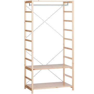 Pine Shelf Unit - Wardrobe MUJI