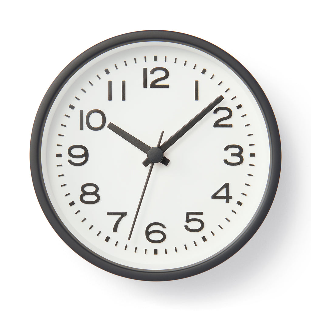 Small Analog Clock with Stand | Clocks | MUJI USA