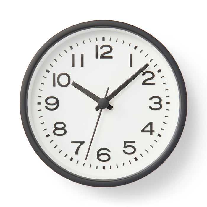 Small Colock Small Analog Clock with Stand | Clocks | MUJI USA