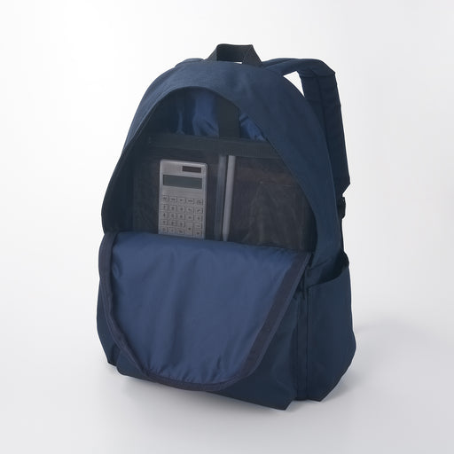 Nylon Mesh Bag Organizer Vertical A4 - Black MUJI