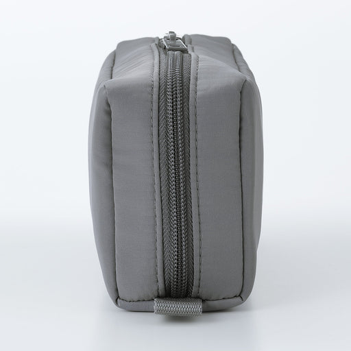 Polyester Gadget Pouch - Gray MUJI