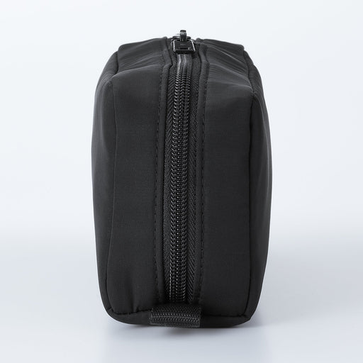 Polyester Gadget Pouch - Black MUJI