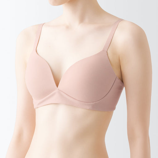 Women's Wireless No Hook Molded Bra MUJI