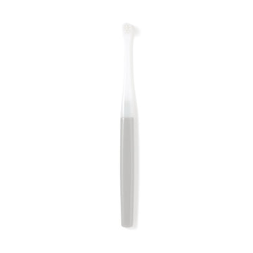 Replaceable Head Compact Soft Toothbrush - Gray MUJI