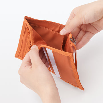 Polyester Travel Wallet MUJI