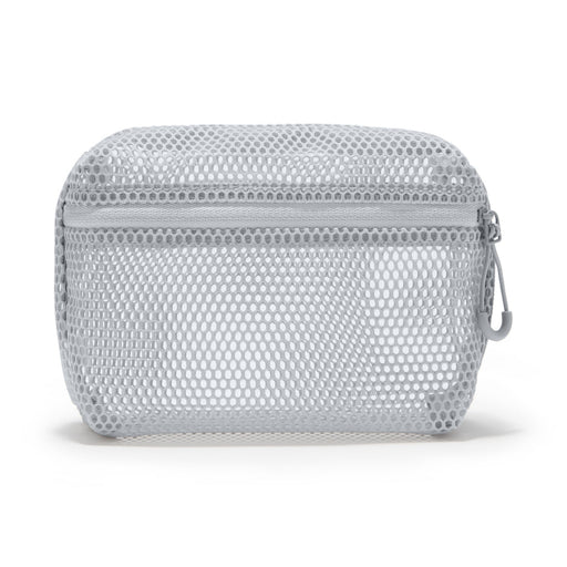 Gusset Mesh Case Small - Gray MUJI