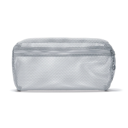 Gusset Mesh Case Medium - Gray MUJI