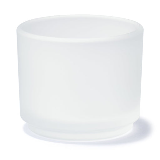 #WK12 [import] Stackable Candle Holder Frost MUJI
