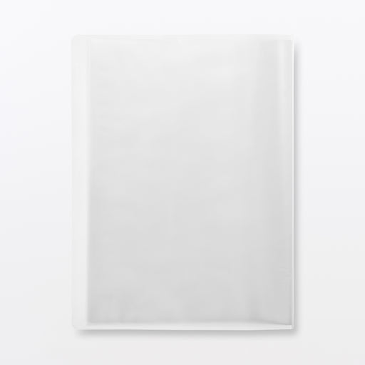 PP Soft Film Clear Folder A4 - 40 Pockets MUJI
