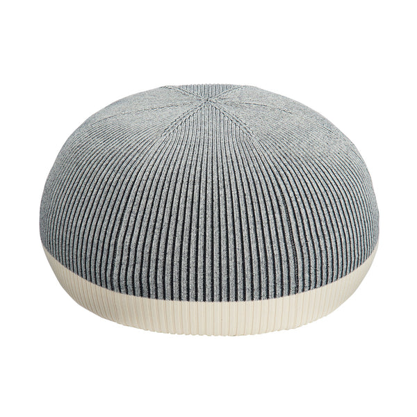 MUJI IDÉE PUUF Cover - White x Black | Bean Bag Chair | MUJI USA