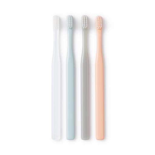 Polypropylene Toothbrush 4 Colors Set MUJI