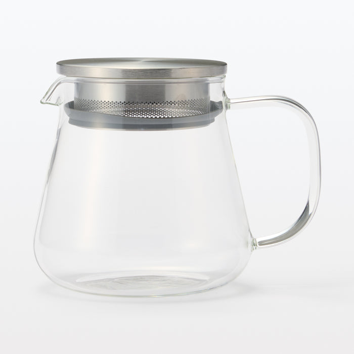 25.3oz Glass Teapot Infuser Borosilicate Glass Tea Kettle for Loose Leaf Tea